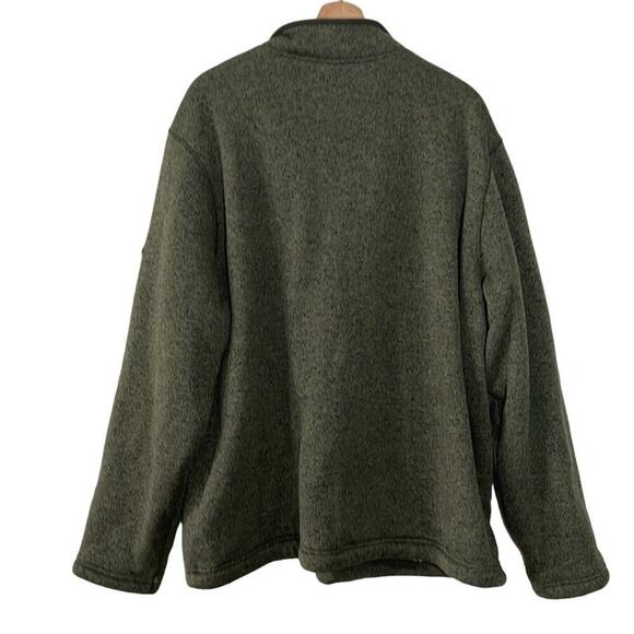 ORVIS MEN'S SHERPA LINED 1/4 ZIP PULLOVER WITH POCKETS SIZE XXL - Picture 3 of 9